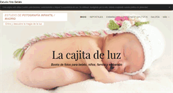 Desktop Screenshot of lacajitadeluz.com